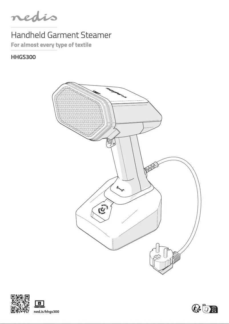 Page 1 de la notice Manuel utilisateur Nedis HHGS300