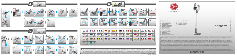 Image de la première page du manuel de l'appareil H-Free HF18CAR 011