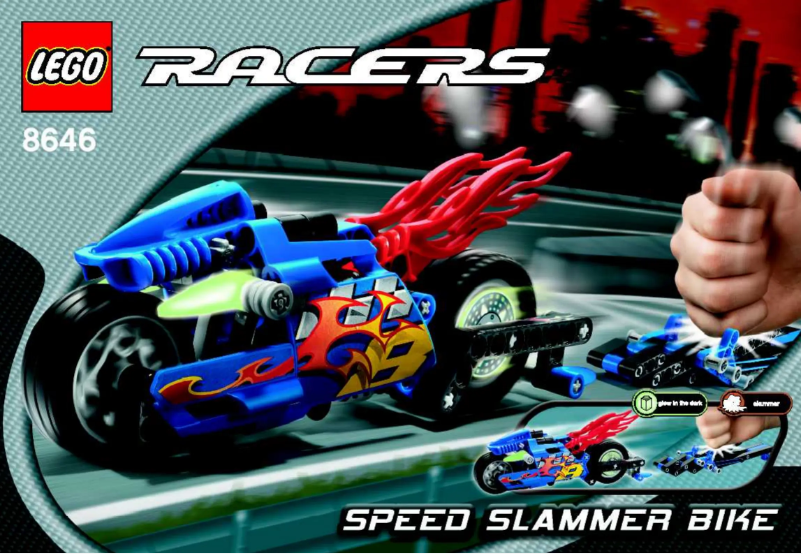 Page 1 de la notice Manuel utilisateur Lego Racers 8646