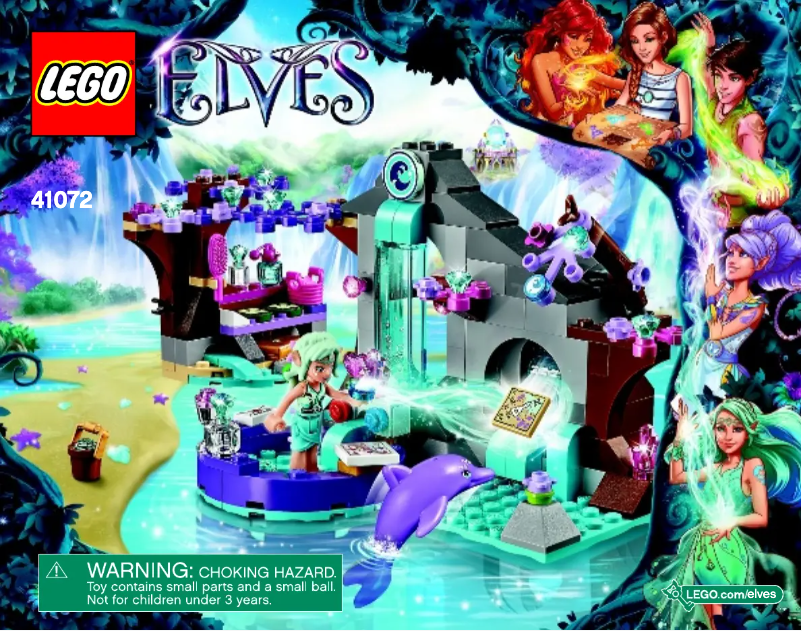 Page 1 de la notice Manuel utilisateur Lego Elves 41072