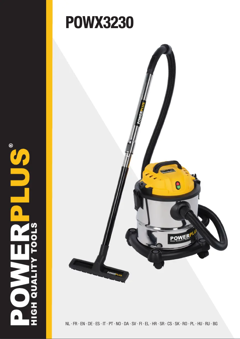 Page n°1 - Manuel utilisateur PowerPlus POWX3230