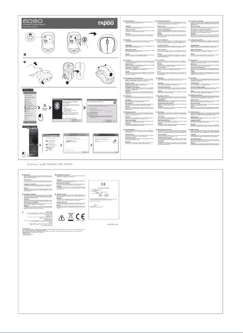 Image de la première page du manuel de l'appareil 6080