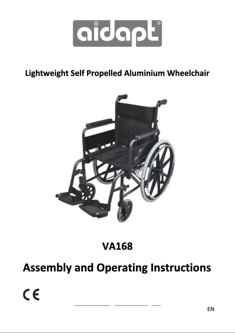 Image de la première page du manuel de l'appareil VA168