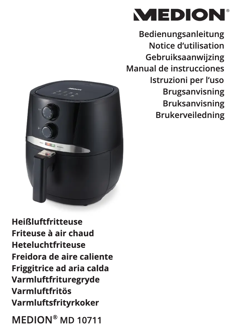 Page n°1 - Manuel utilisateur Medion MD 10711