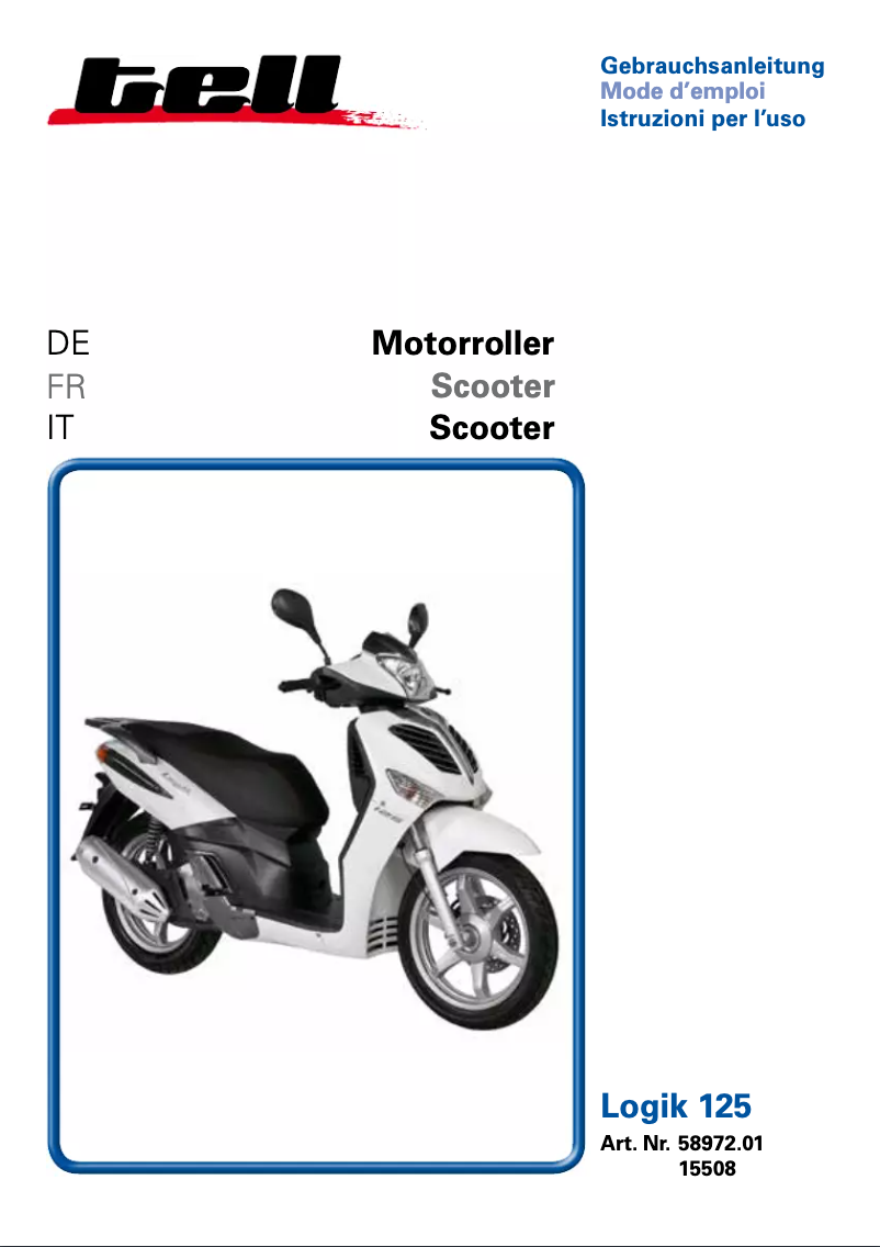 Image de la première page du manuel de l'appareil Logik 125