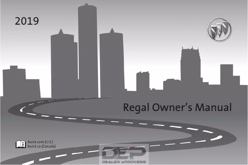 Image de la première page du manuel de l'appareil Regal TourX (2019)