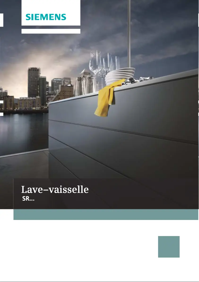 Image de la première page du manuel de l'appareil SR64E000EU