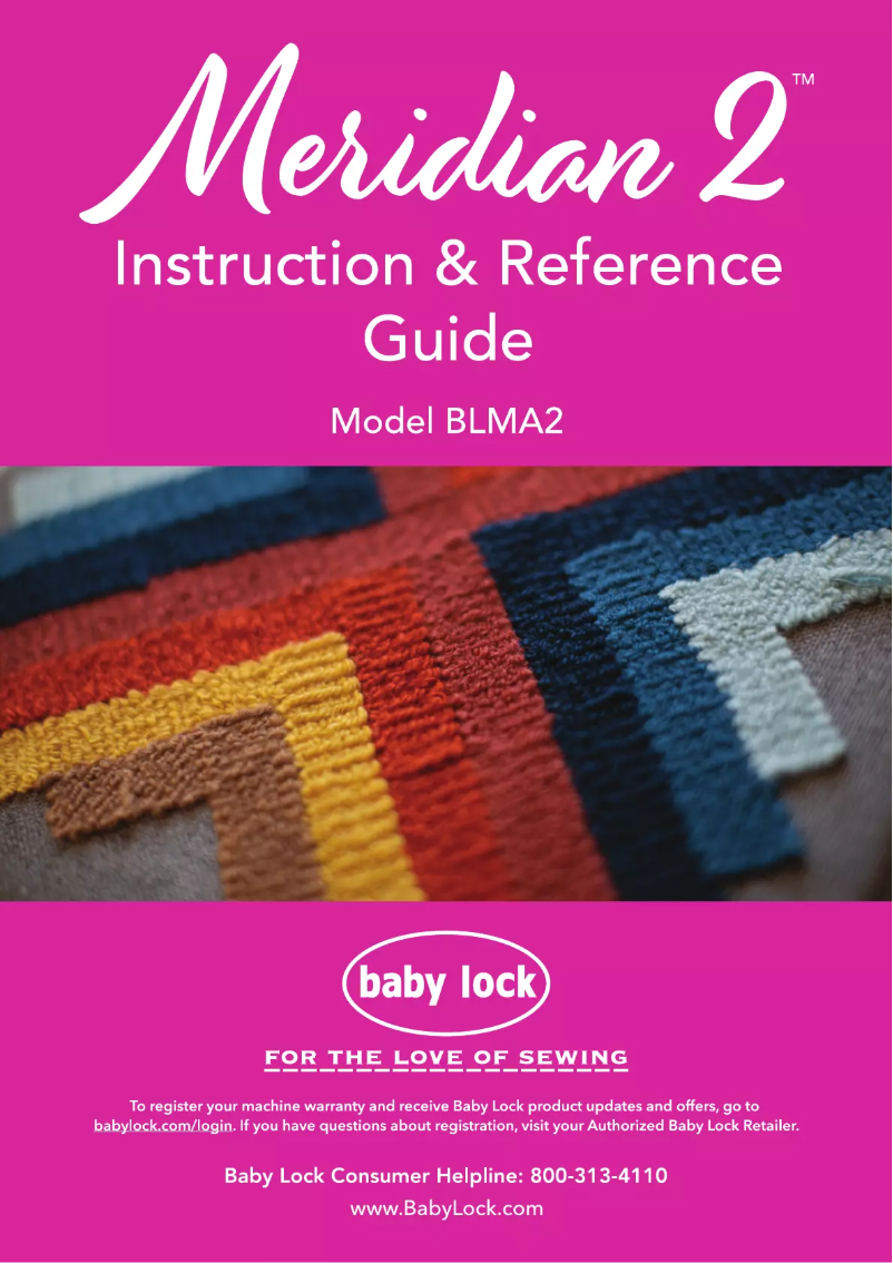 Image de la première page du manuel de l'appareil Meridian 2 BLMA2