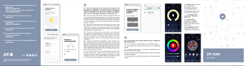 Page n°1 - Manuel utilisateur SPC Aura
