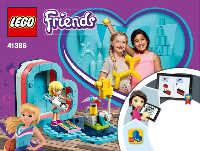 Page 1 de la notice Manuel utilisateur Lego Friends 41386