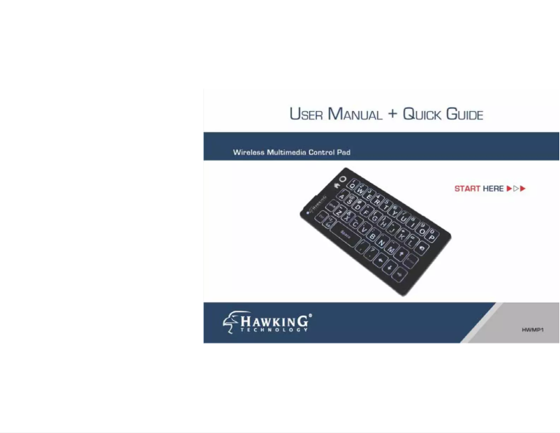 Page n°1 - Manuel utilisateur Hawking Technologies HWMP1