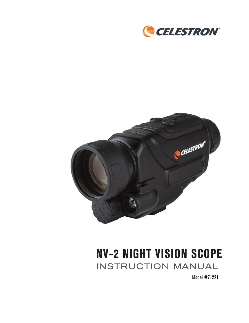 Image de la première page du manuel de l'appareil Travel Scope 60