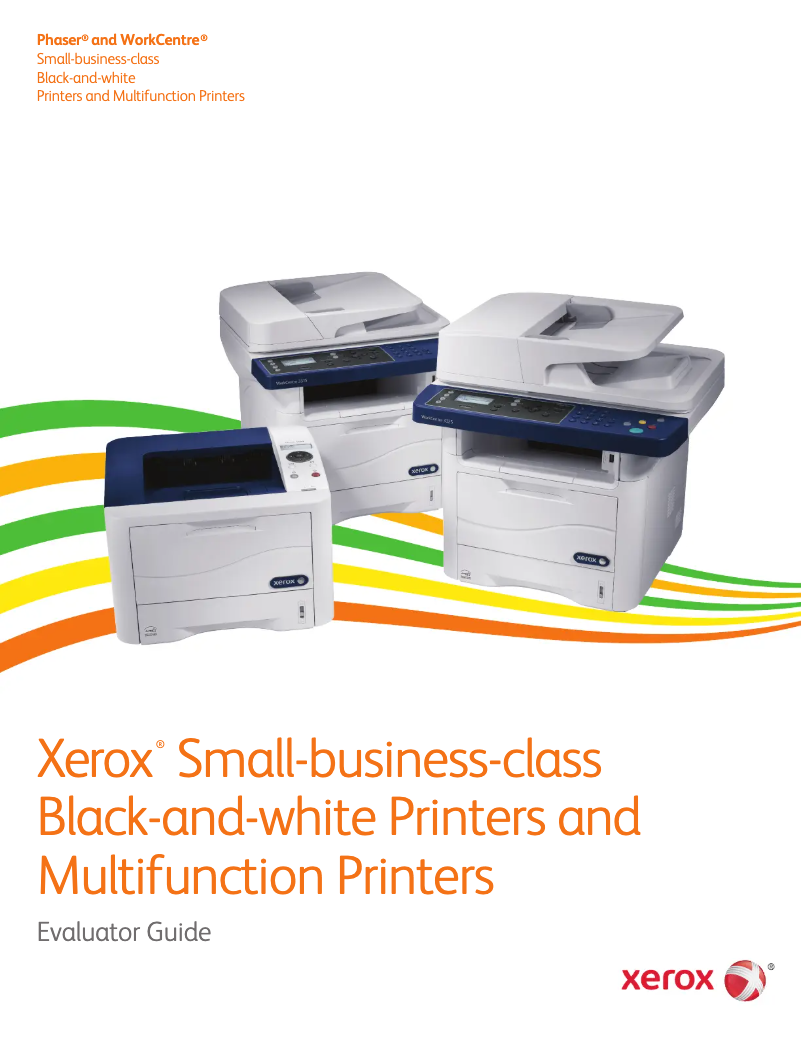 Page n°1 - Manuel utilisateur Xerox Phaser 4622V/ADN