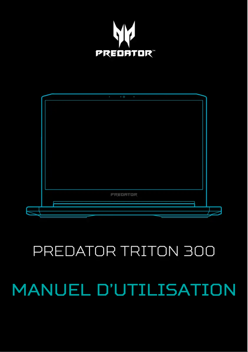 Imagen de la primera página del manual del dispositivo Predator Triton 300