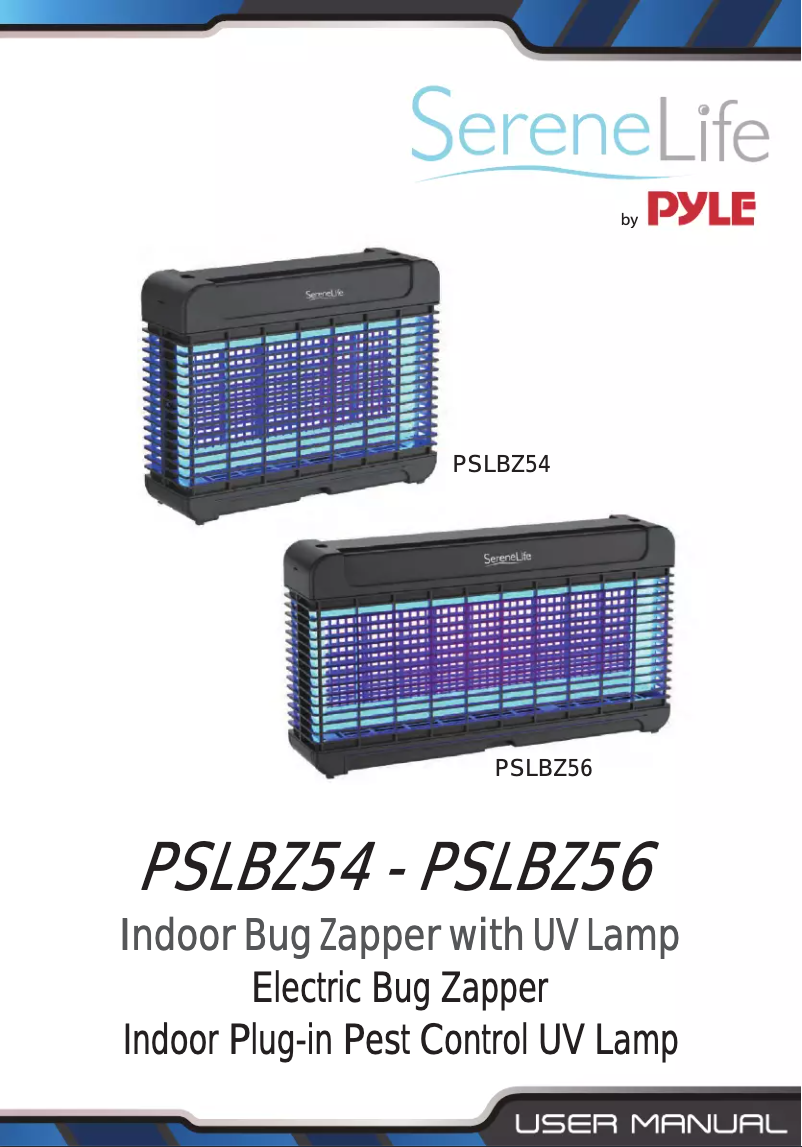 Página 1 del manual Manual de usuario SereneLife PSLBZ56