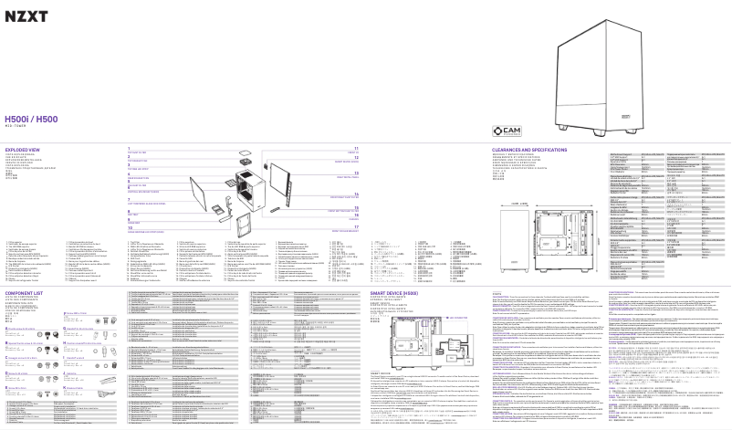 Page n°1 - Manuel utilisateur NZXT Viera TX-L42E30E