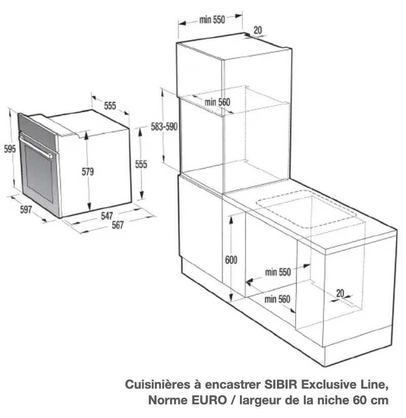 Page 1 de la notice Guide d'installation SIBIR EH 6310 E