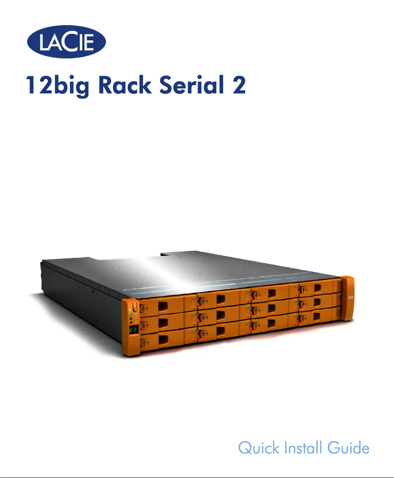 Image de la première page du manuel de l'appareil 12big Rack Serial 2