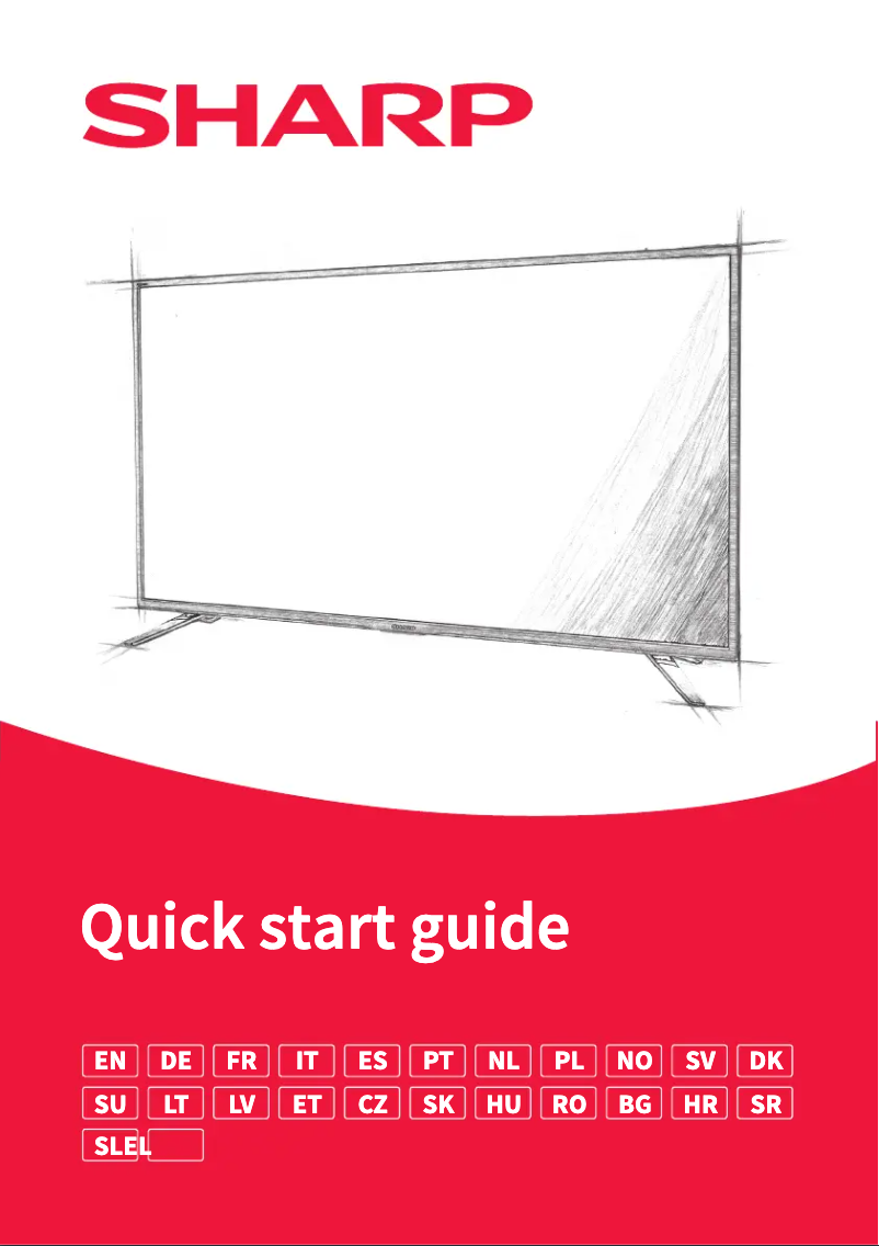 Page n°1 - Manuel utilisateur Sharp 50BJ2EE