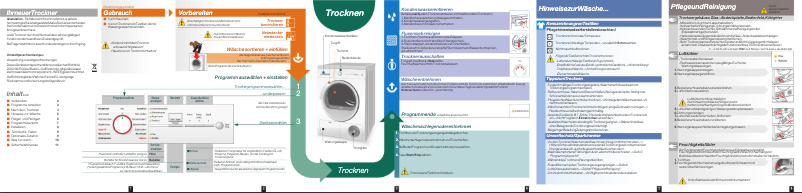 Page n°1 - Manuel utilisateur Siemens WT46E3FF