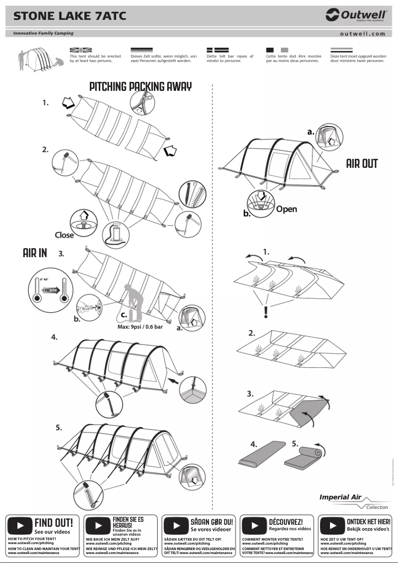 Image de la première page du manuel de l'appareil Stone Lake 7ATC