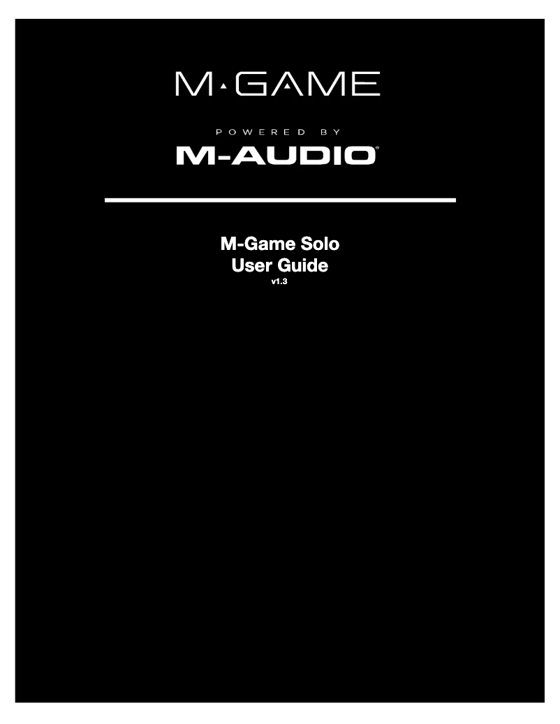 Image de la première page du manuel de l'appareil Solo