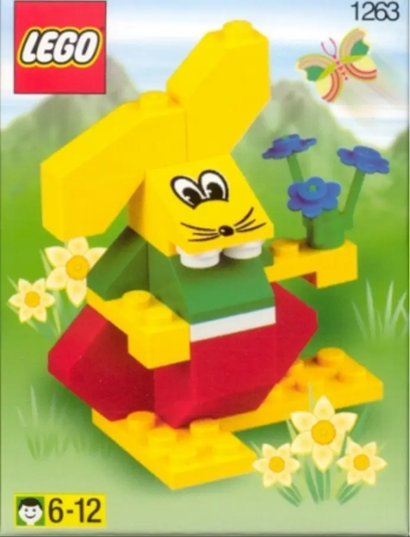 Page 1 de la notice Manuel utilisateur Lego EASTER BUNNY WITH FLOWER