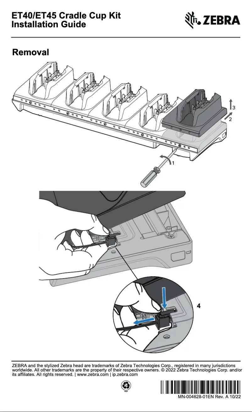 Image de la première page du manuel de l'appareil ET45