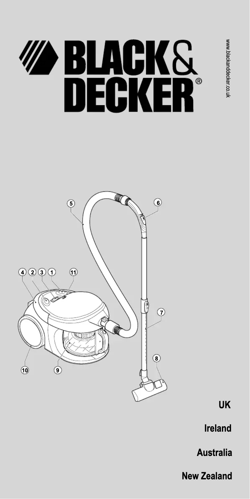 Page n°1 - Manuel utilisateur Black & Decker VB2000