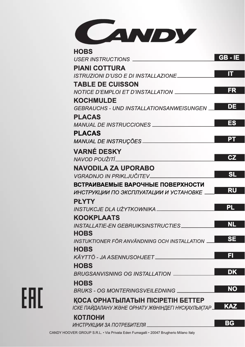 Image de la première page du manuel de l'appareil CH64 C/2