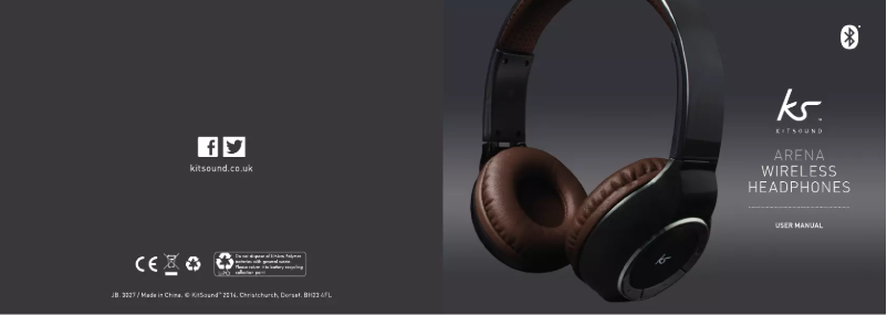 Image de la première page du manuel de l'appareil Arena