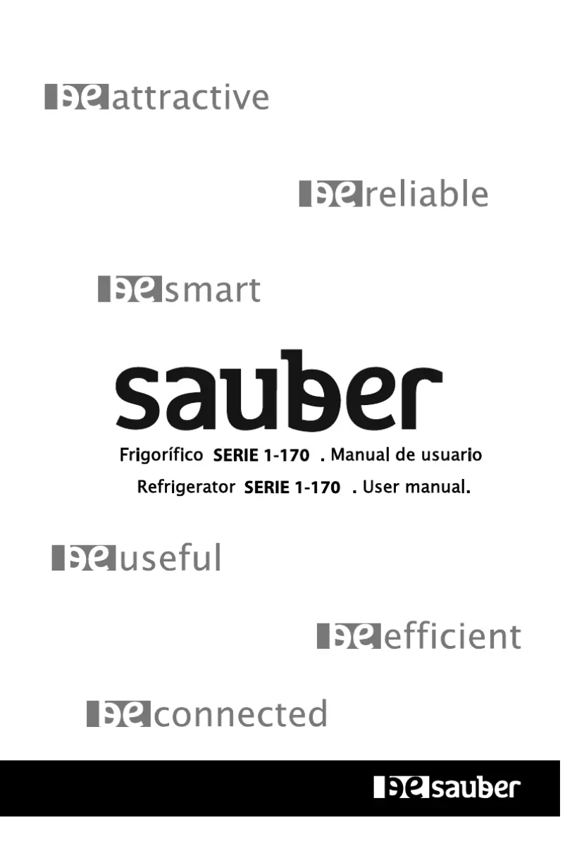 Page 1 de la notice Manuel utilisateur Sauber SERIE 1-170