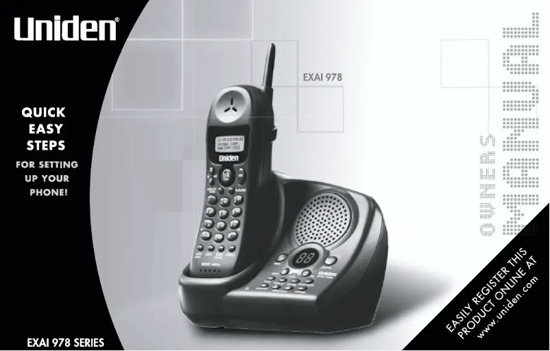 Imagen de la primera página del manual del dispositivo EXAI 978