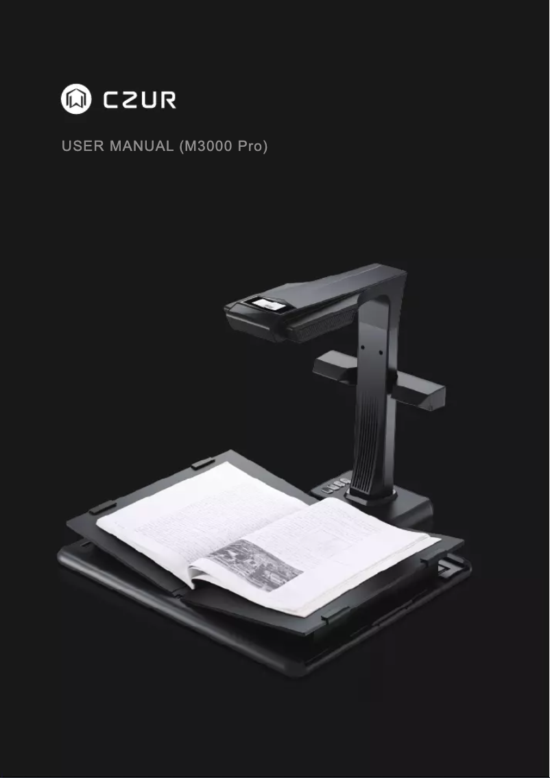 Page n°1 - Manuel utilisateur CZUR M3000 Pro