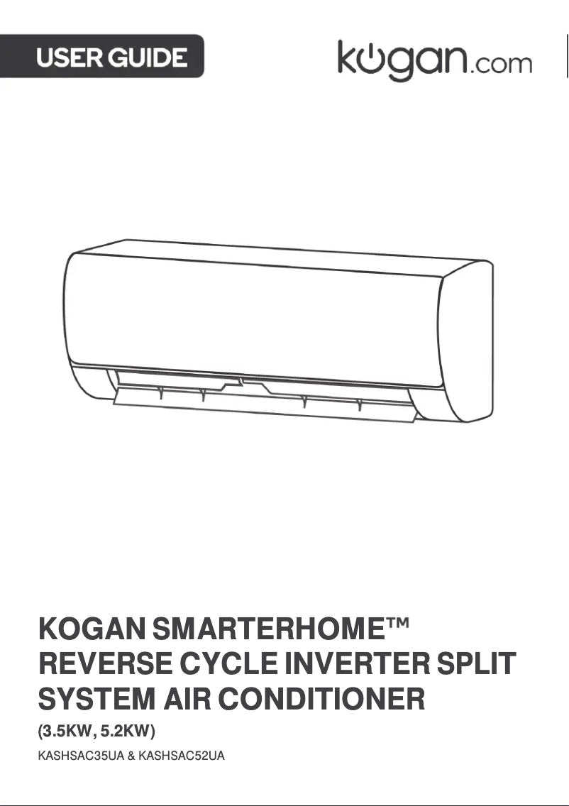 Image de la première page du manuel de l'appareil KASHSAC35UA