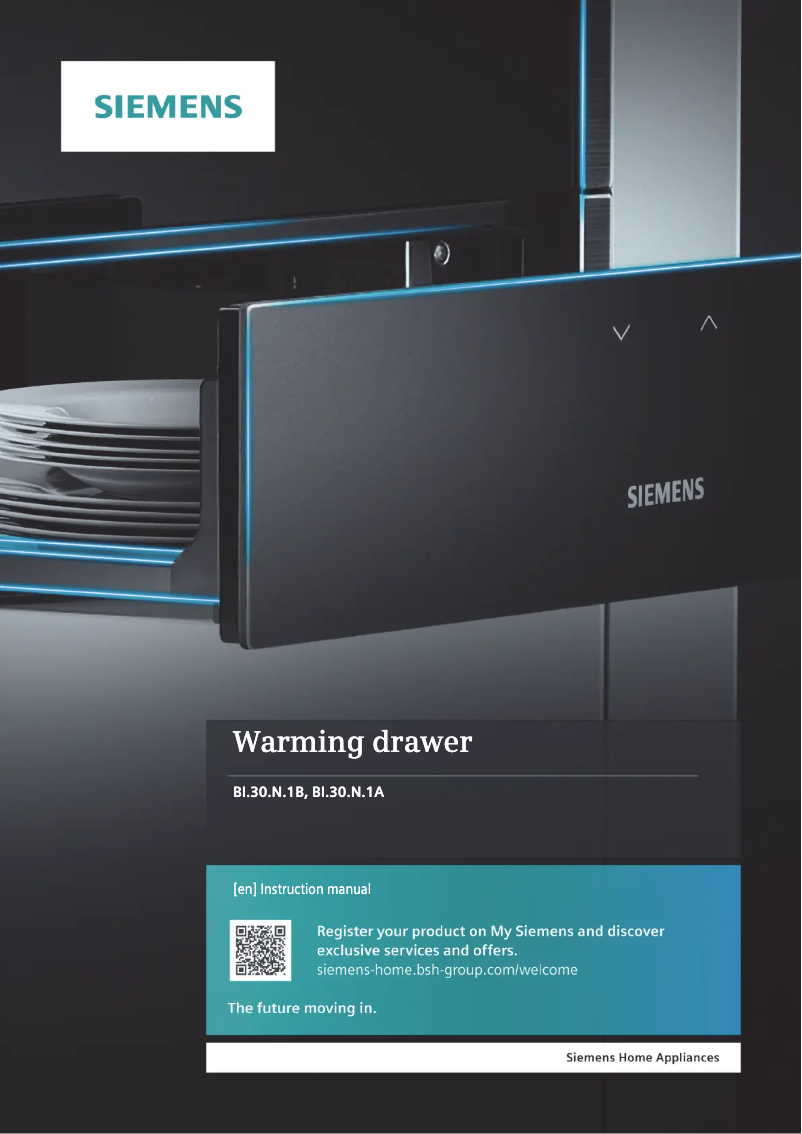 Page n°1 - Manuel utilisateur Siemens BI830CNB1B