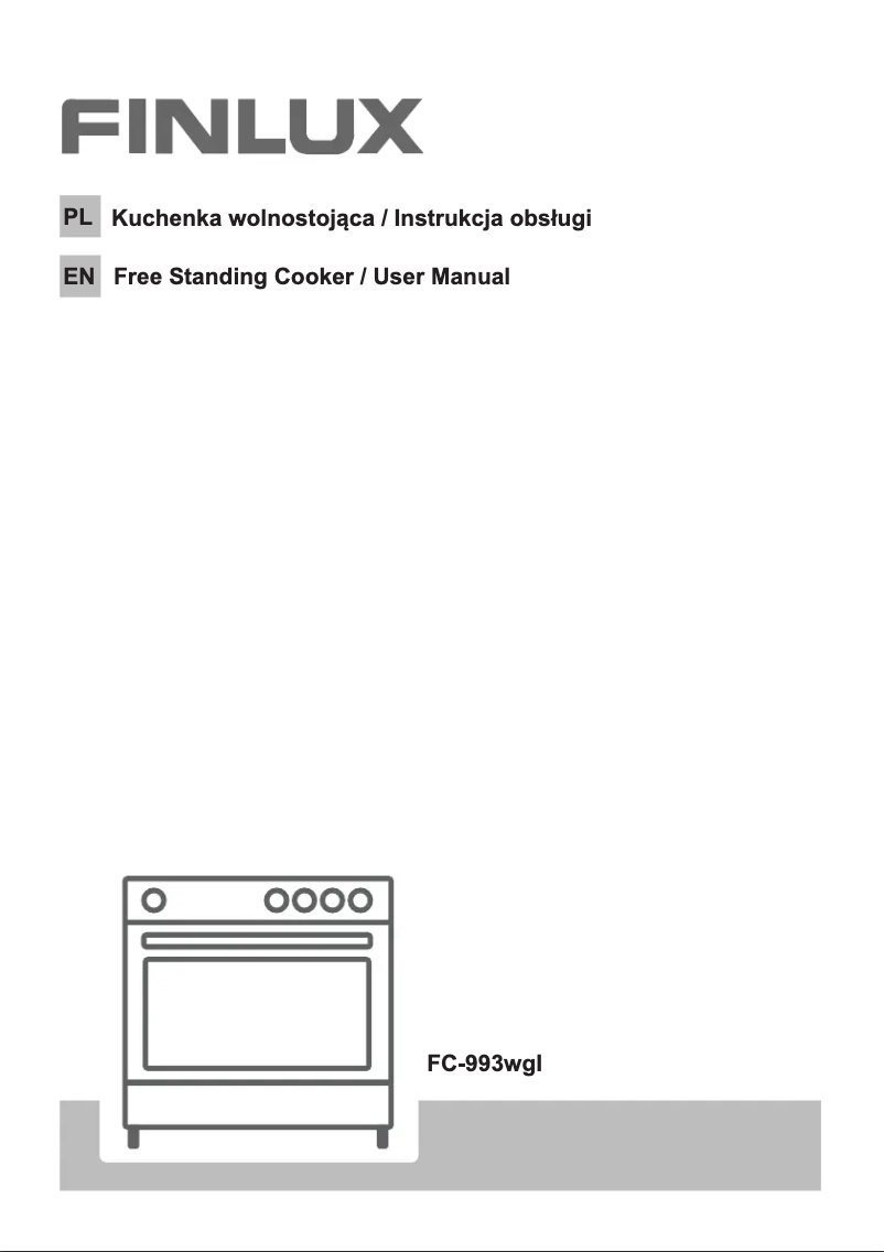 Image de la première page du manuel de l'appareil FC-993WGL