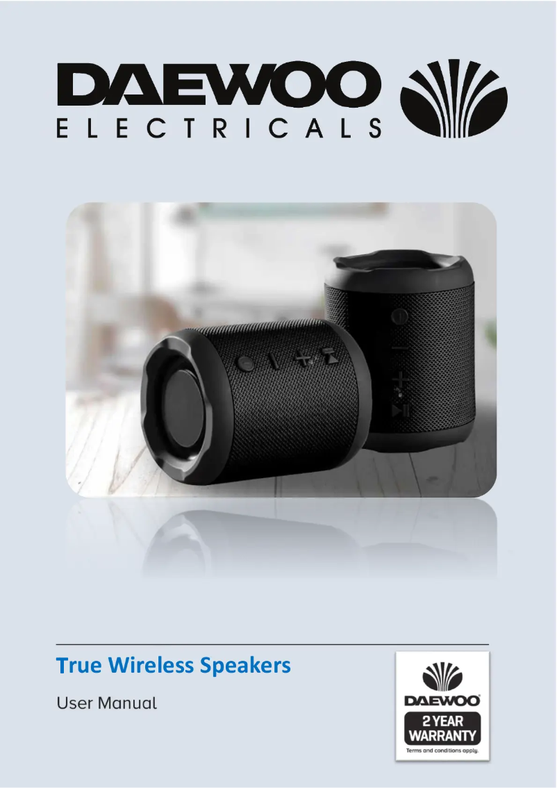 Página 1 del manual Manual de usuario Daewoo AVS1432