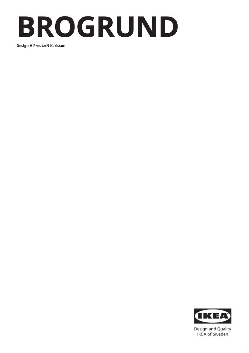 Image de la première page du manuel de l'appareil BROGRUND 204.233.53