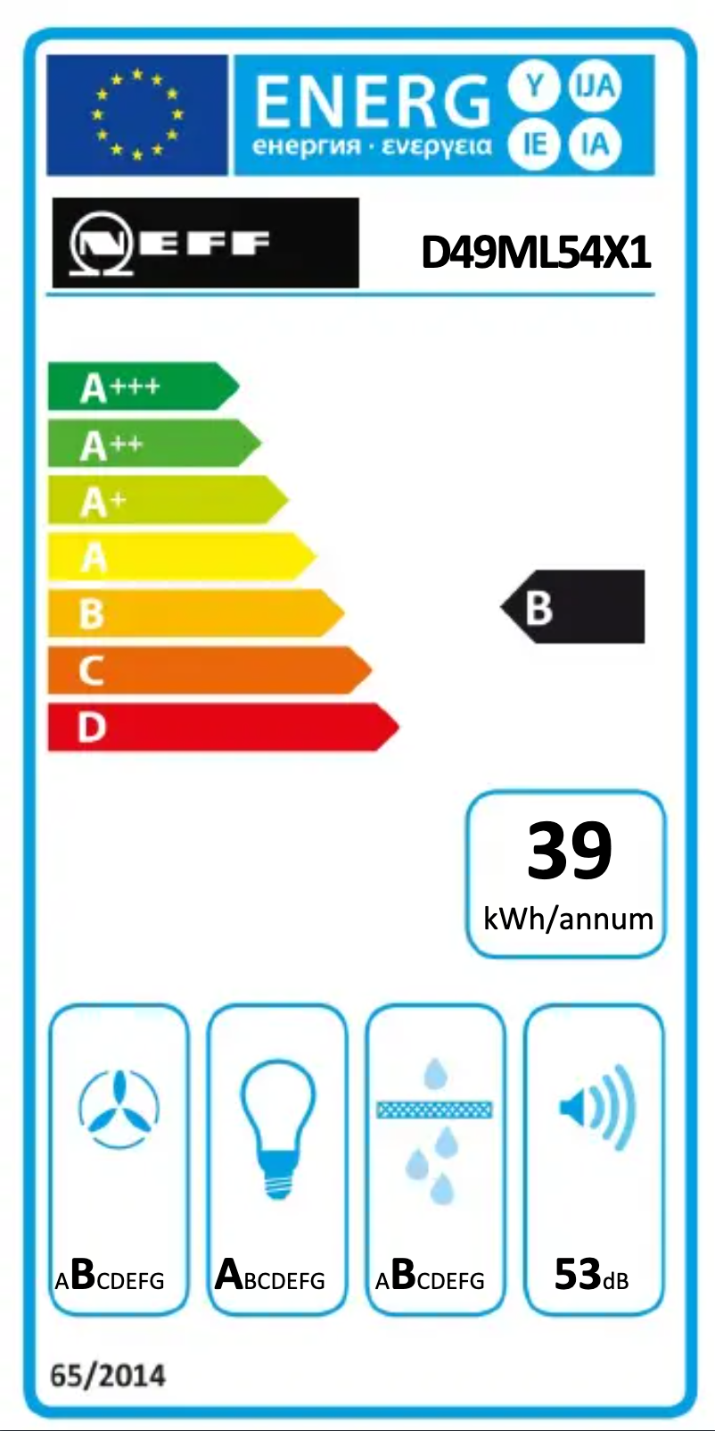 Image de la première page du manuel de l'appareil D49ML54X1