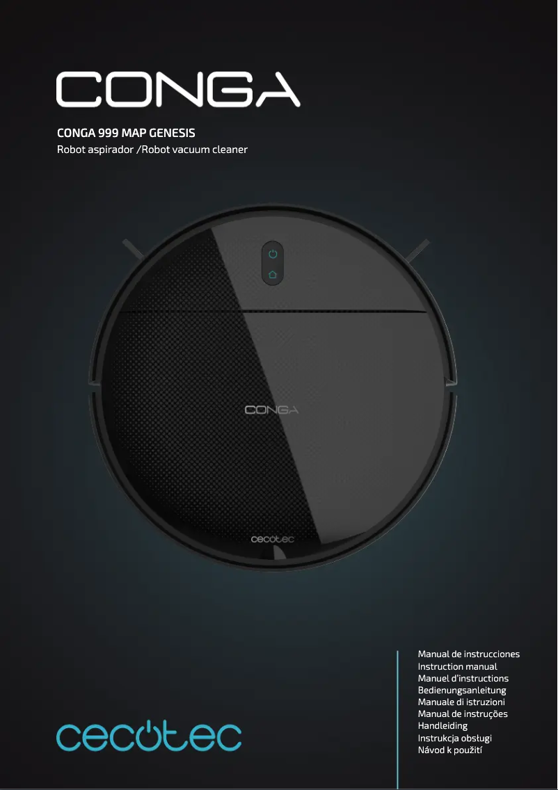 Page n°1 - Manuel utilisateur Cecotec Conga 999 Map X-Treme
