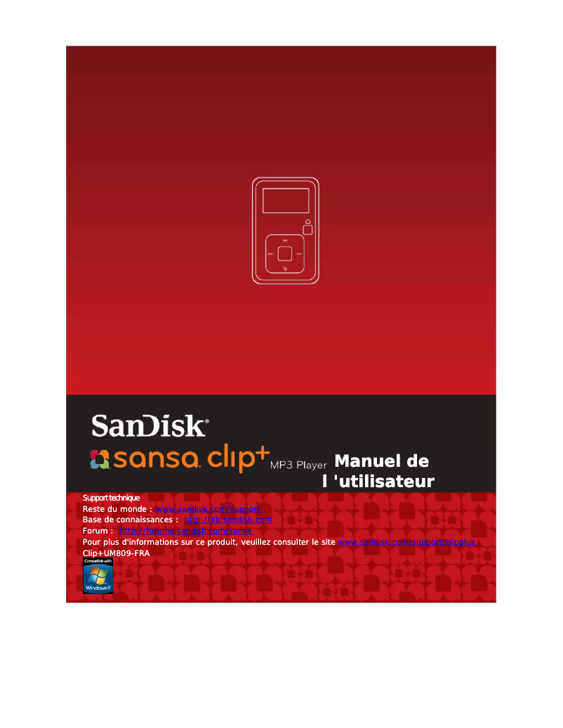 Image de la première page du manuel de l'appareil SDMX18R-002GK-E57