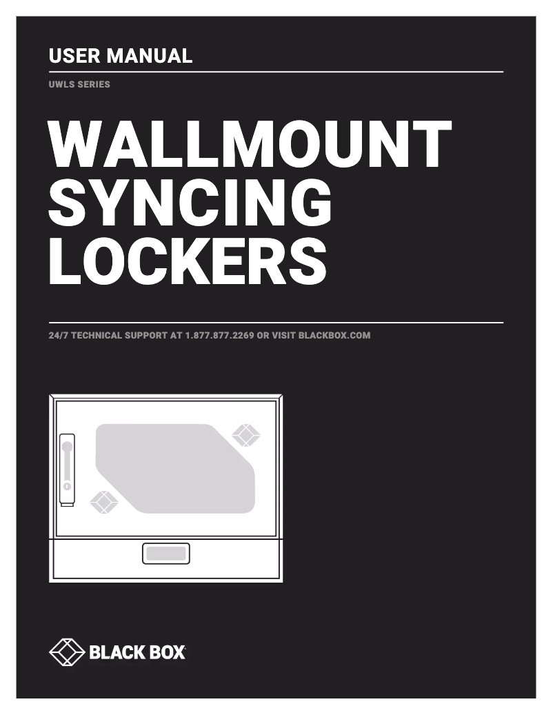 Page n°1 - Manuel utilisateur Black Box UWLS-12KD