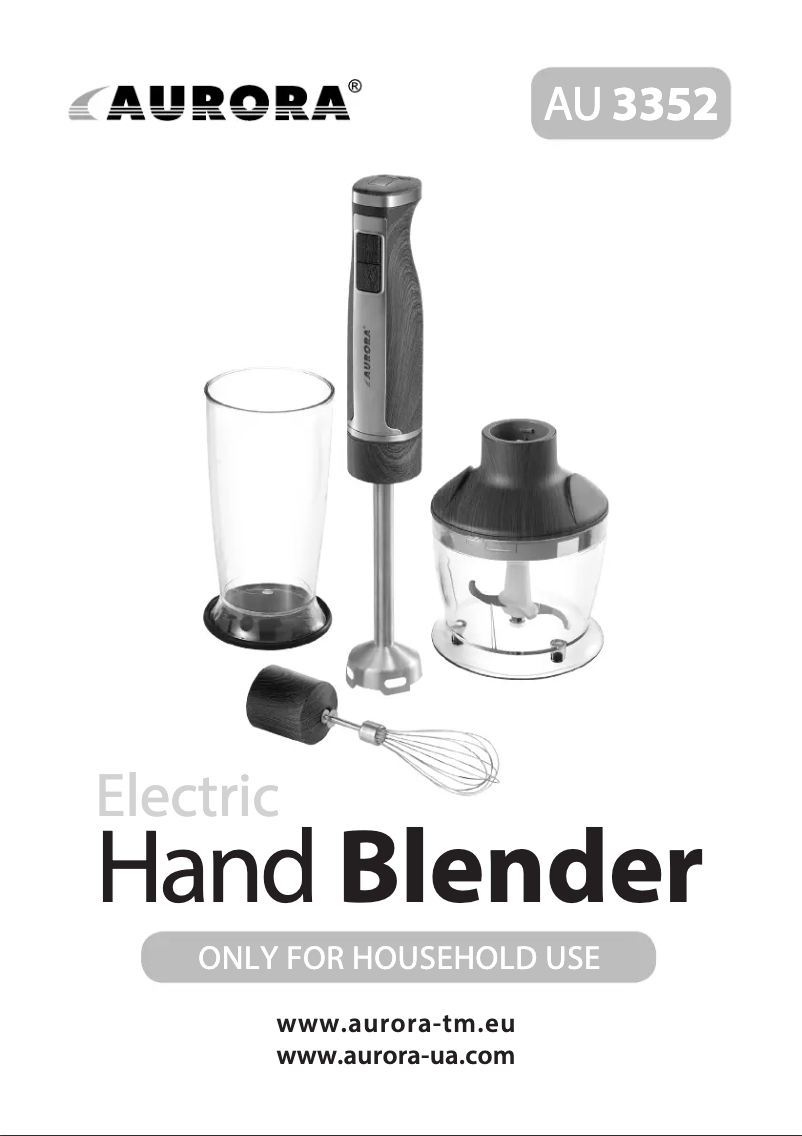Page 1 de la notice Manuel utilisateur Aurora AU 3352