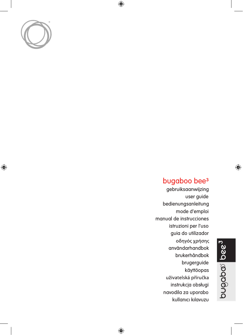Page 1 de la notice Manuel utilisateur Bugaboo Bee 3