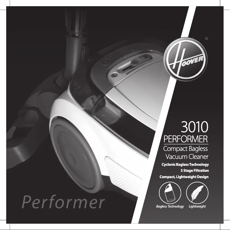 Image de la première page du manuel de l'appareil Performer 3010 VC-T3515