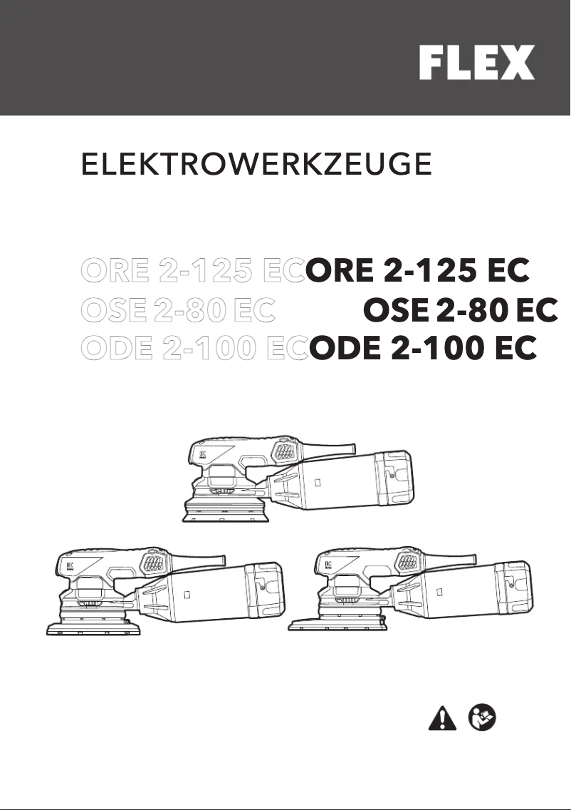 Image de la première page du manuel de l'appareil OSE 2-80 EC
