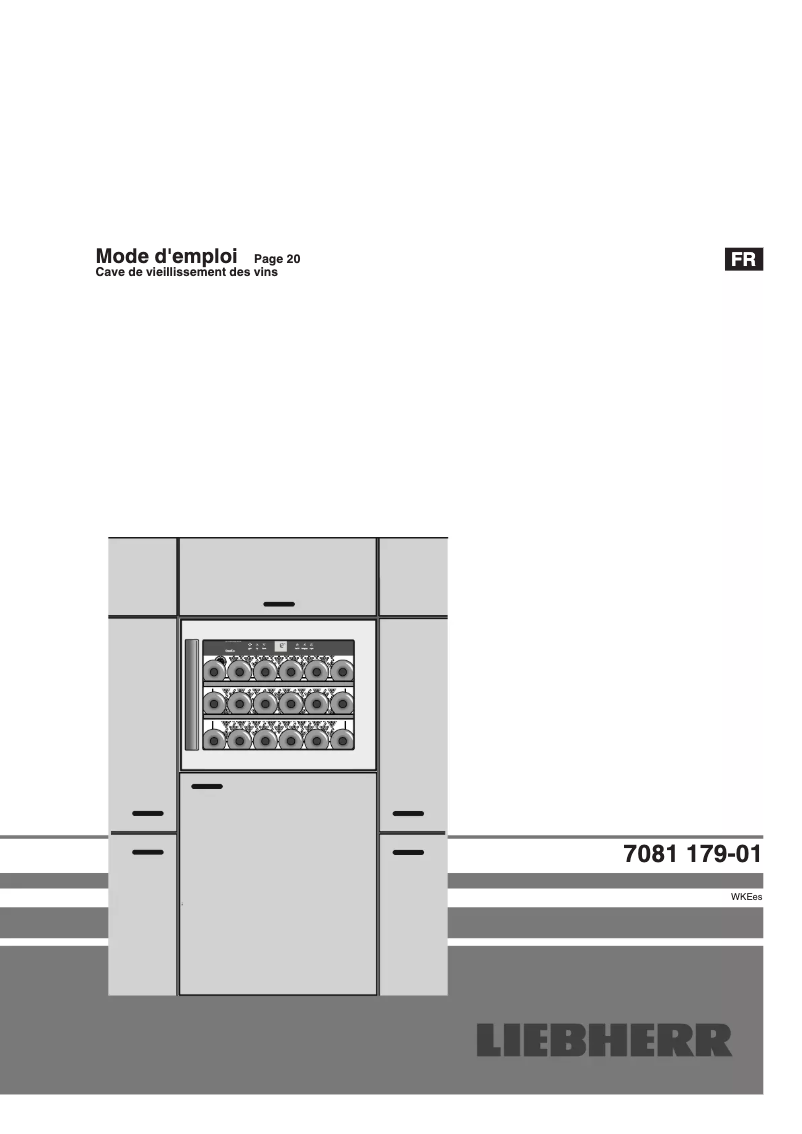 First page image of the manual for WKEES 553