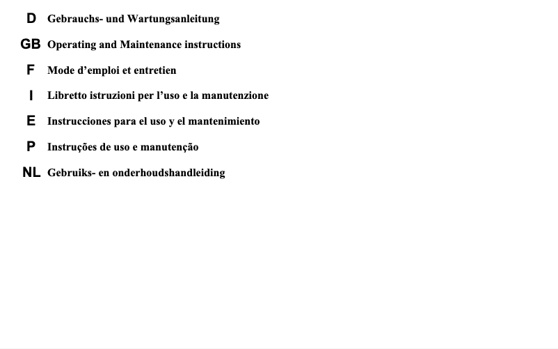 Image de la première page du manuel de l'appareil CHF 220