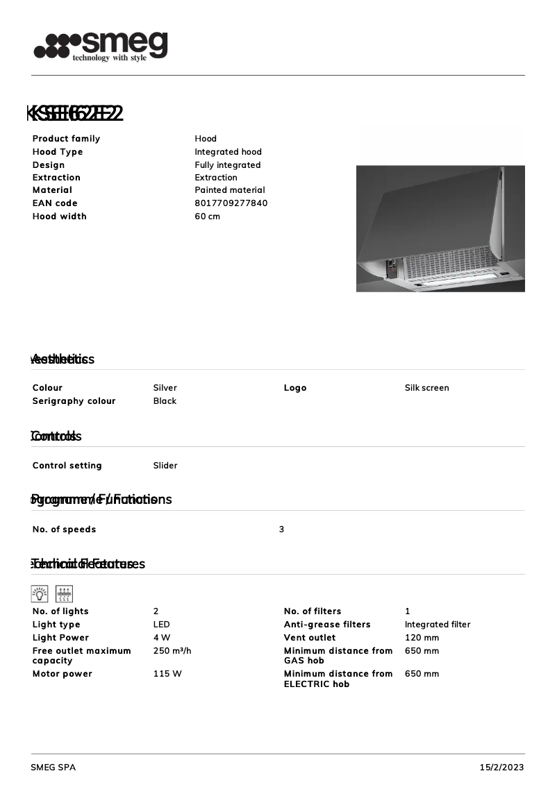 Image de la première page du manuel de l'appareil KSEI62E2